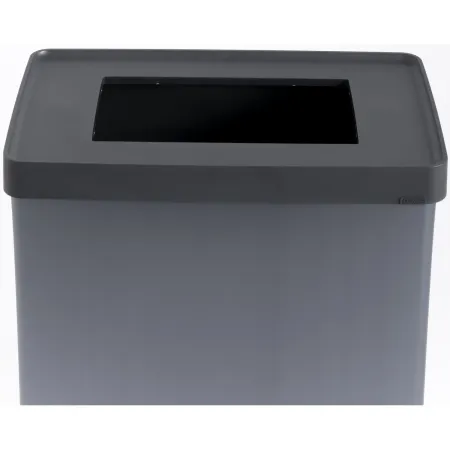 Pattumiera Keter 54L Blu Perlato Differenziata Materiale Riciclato