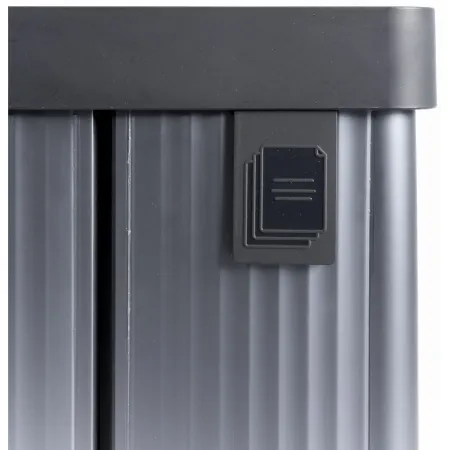 Pattumiera Keter 54L Blu Perlato Differenziata Materiale Riciclato