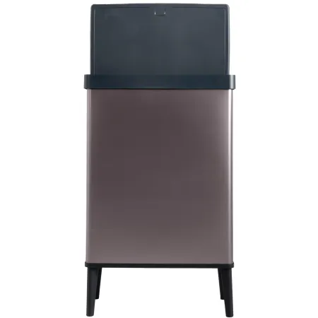 Pattumiera Keter 54L Rosa Perlato Apertura Push per Cucina con Gambe