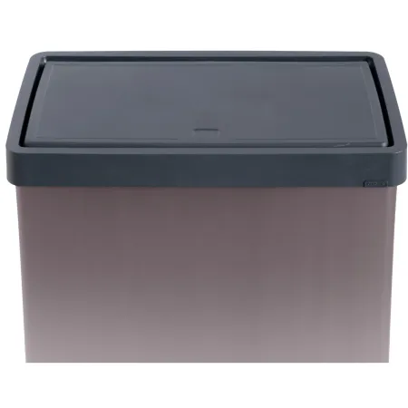 Pattumiera Keter 54L Rosa Perlato Apertura Push per Cucina con Gambe
