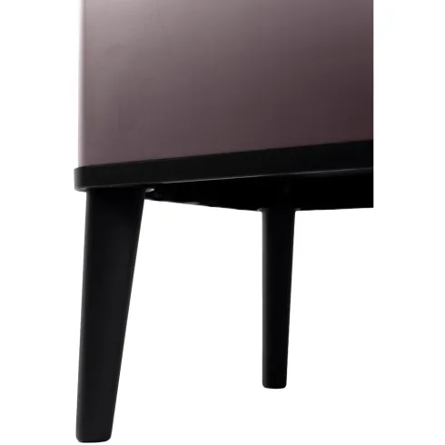 Pattumiera Keter 54L Rosa Perlato Apertura Push per Cucina con Gambe