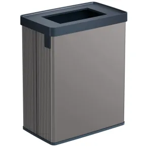 Pattumiera Keter 54L Grigio Perlato Differenziata Materiale Riciclato