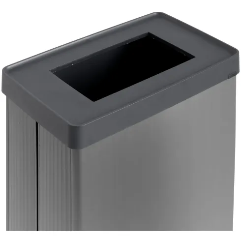 Pattumiera Keter 54L Grigio Perlato Differenziata Materiale Riciclato