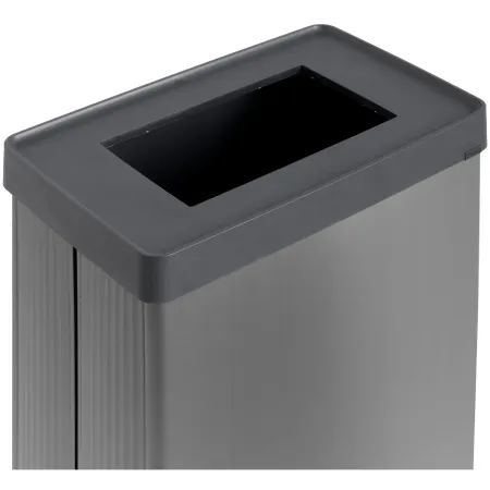 Pattumiera Keter 54L Grigio Perlato Differenziata Materiale Riciclato