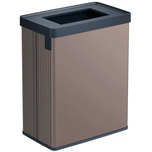 Pattumiera Keter 54L Rosa Perlato Differenziata Materiale Riciclato