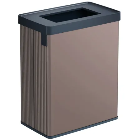 Pattumiera Keter 54L Rosa Perlato Differenziata Materiale Riciclato