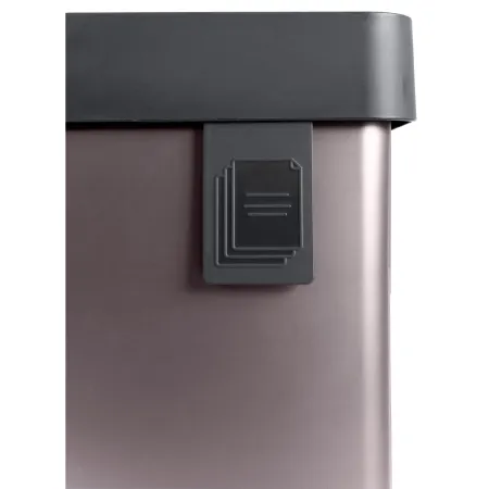 Pattumiera Keter 54L Rosa Perlato Differenziata Materiale Riciclato