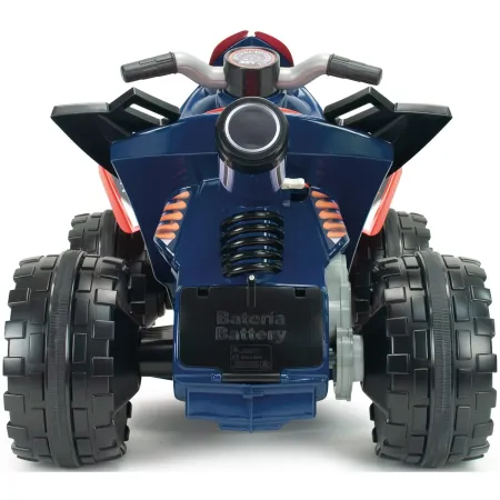 Quad Elettrico per Bambini Rosso Blu Repsol 12V Ruote Antiscivolo