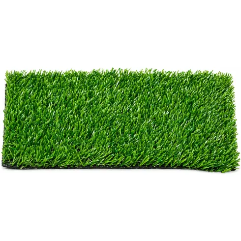 Prato Sintetico 25x1 m Antiscivolo 7 mm Verde Effetto Erba in Lattice