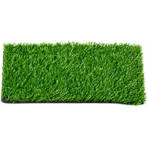 Prato Sintetico 25x2 m Antiscivolo 7 mm Verde Effetto Erba in Lattice
