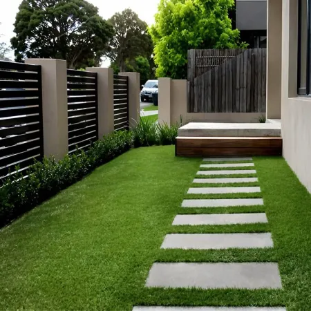 Prato Sintetico 5x1 m UV Resistente 20 mm Verde Effetto Erba Lattice