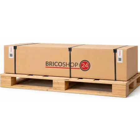 Trabattello Ponteggio Acciaio Piano Parapetto Stabilizzatori 670 cm