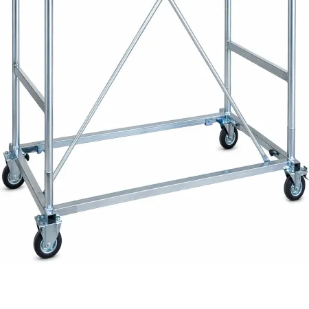 Trabattello Ponteggio Acciaio Piano Parapetto Stabilizzatori 670 cm