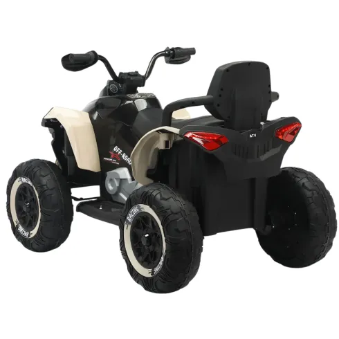 Quad Elettrico per Bambini 24V Beige ATV Safari Telecomando MP3