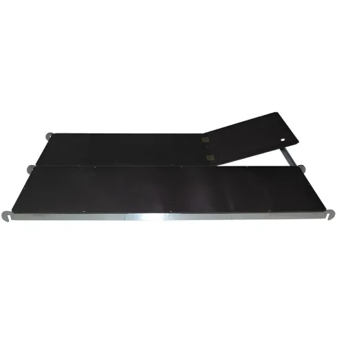 Trabattello Ponteggio Professionale h380 cm Piano con Botola Parapetto