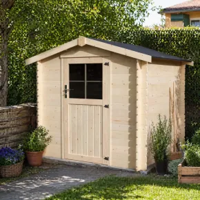 Casetta in Legno 3x3 con sistema Block House 2