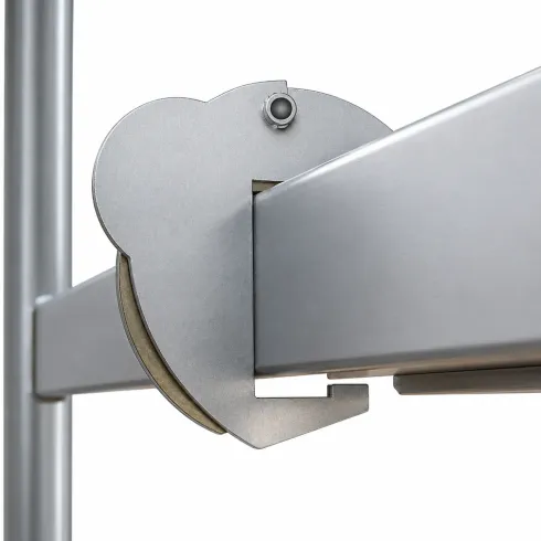 Trabattello Ponteggio Professionale con Botola Parapetto Aste h1070 cm