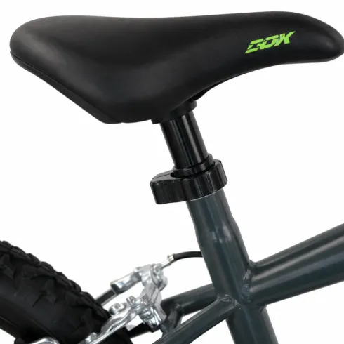 Bicicletta per Bambini 16" Verde BMX con Rotelle e Freni Caliper