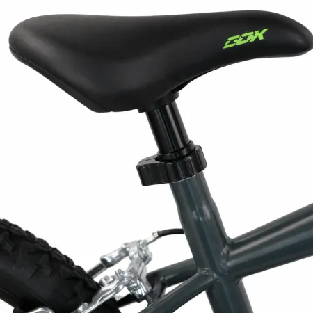 Bicicletta per Bambini 16" Verde BMX con Rotelle e Freni Caliper