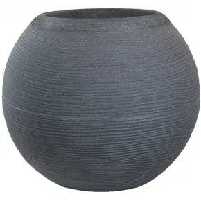 Vaso in Resina Grigio 40x33 Rotazionale da Interno Esterno Atossico