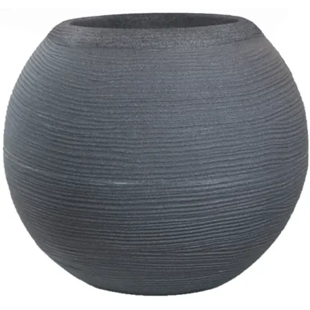 Vaso in Resina Grigio 40x33 Rotazionale da Interno Esterno Atossico