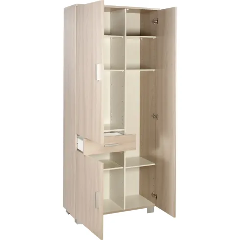 Scarpiera Mobile 180 3 Ante Olmo con Cassetto Ripiani Multiuso Armadio Scarpe | BricoShop24