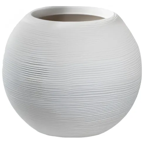 Vaso in Resina Bianco 40x33 Rotazionale da Interno Esterno Atossico