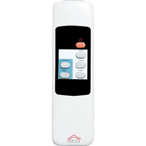 Raffrescatore d'Aria Dcg 60W 4 Litri Telecomando 3 Velocità 2 Ghiacci