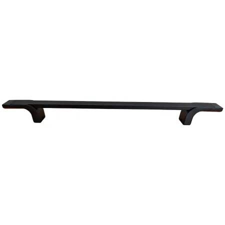 Maniglione Porta Blindata Nero 50cm con Texture Antiscivolo