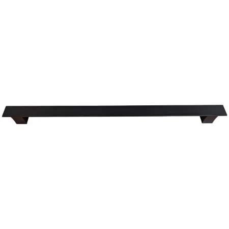 Maniglione Piatto Porta Blindata Nero 50cm Moderno