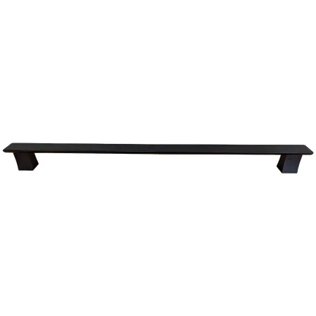 Maniglione Piatto Porta Blindata Nero 50cm Moderno