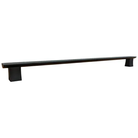 Maniglione Piatto Porta Blindata Nero 50cm Moderno