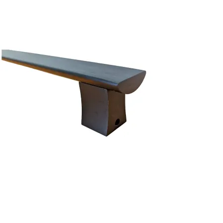 Maniglione Piatto Porta Blindata Nero 50cm Moderno