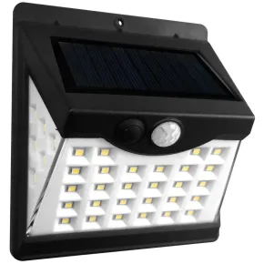 Proiettore Solare 40 LED 250 Lumen Sensore di Movimento Crepuscolare