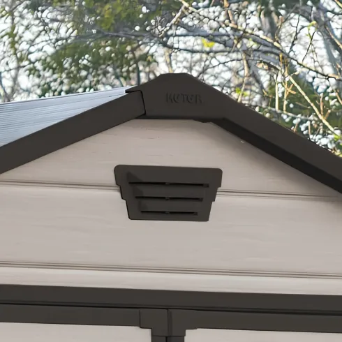 Keter Box per Esterno Porta Attrezzi Casetta Manor in Resina Beige