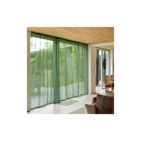 Tenda Zanzariera 140x240 Verde Poliestere Anti Insetti Porta Finestra