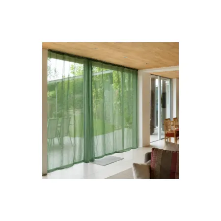 Tenda Zanzariera 140x240 Verde Poliestere Anti Insetti Porta Finestra