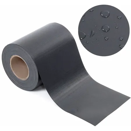 Strisce Frangivista per Recinzioni in PVC Antracite 35m con 20 Clip