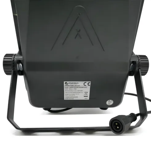 Proiettore Solare 50W 550lm CCT con Pannello Telecomando da Esterni