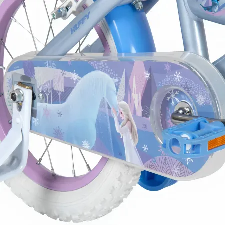 Bicicletta per Bambini 14" con Rotelle Frozen Disney Celeste a Sfera