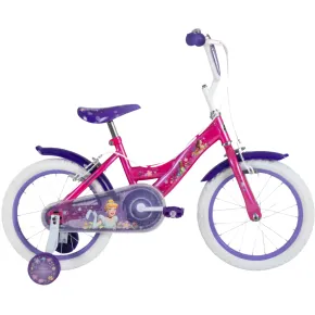 Bicicletta per Bambini 14" con Rotelle Principesse Disney Rosa a Sfera 2