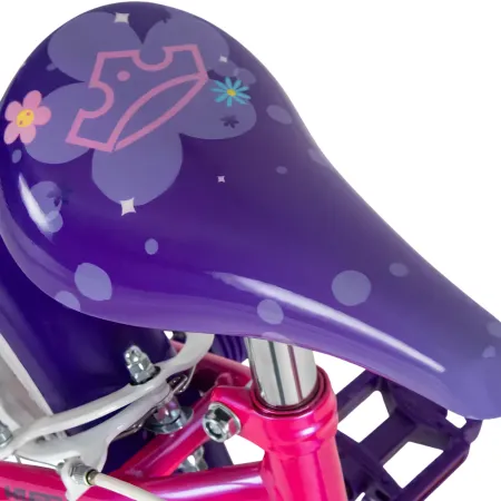 Bicicletta per Bambini 14" con Rotelle Principesse Disney Rosa a Sfera
