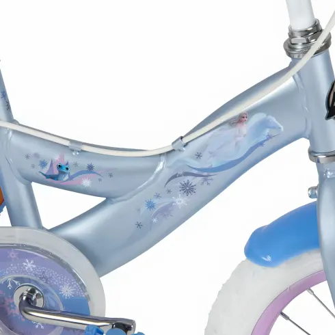 Bicicletta per Bambini 12" con Rotelle Frozen Disney Celeste a Sfera