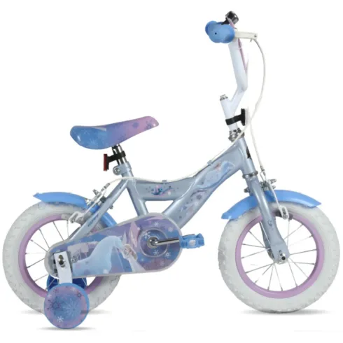 Bicicletta per Bambini 12" con Rotelle Frozen Disney Celeste a Sfera
