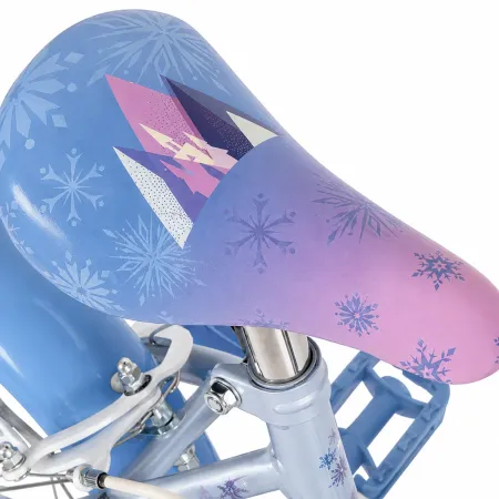 Bicicletta per Bambini 12" con Rotelle Frozen Disney Celeste a Sfera