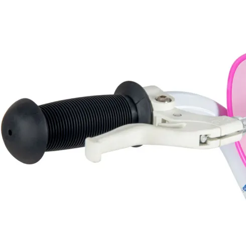 Bicicletta per Bambini 16" con Rotelle Minnie Disney Bianco a Sfera