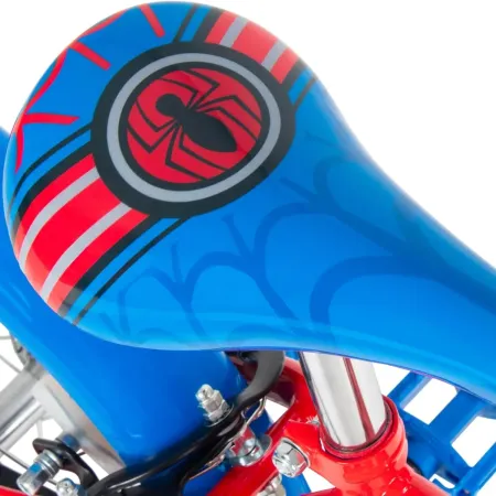 Bicicletta per Bambini con Rotelle 16" Spiderman Rosso Freni Caliper