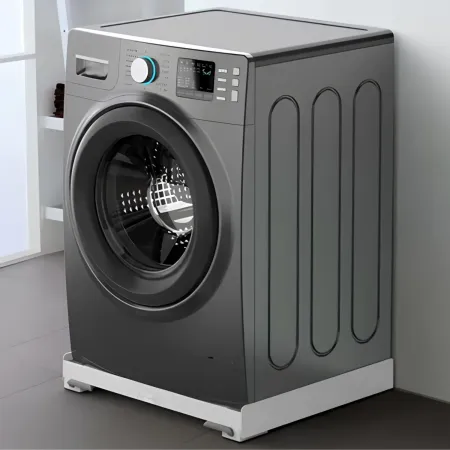 Base per Lavatrice con Ruote Portata 250 kg Antivibrazione Freni
