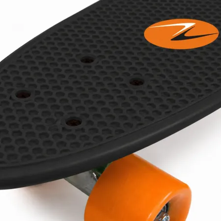Skateboard 57x15 Nero con Cuscinetti ABEC7 in Polipropilene