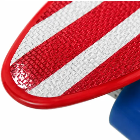 Skateboard 57x15 Bandiera USA ABS Termoplastico con Cuscinetti ABEC7